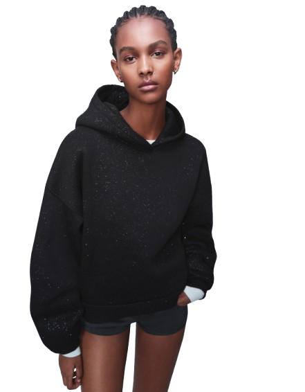 Breaks Glitter Hoodie
