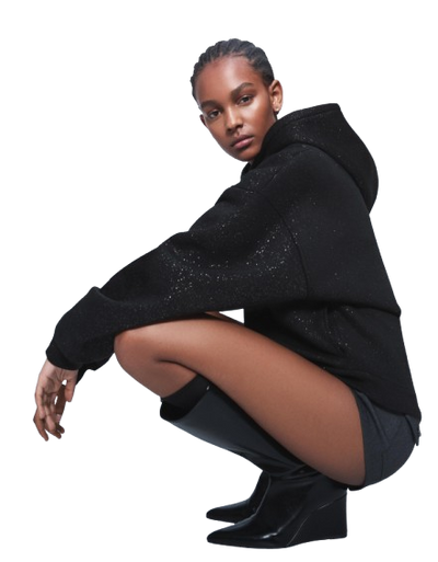 Breaks Glitter Hoodie