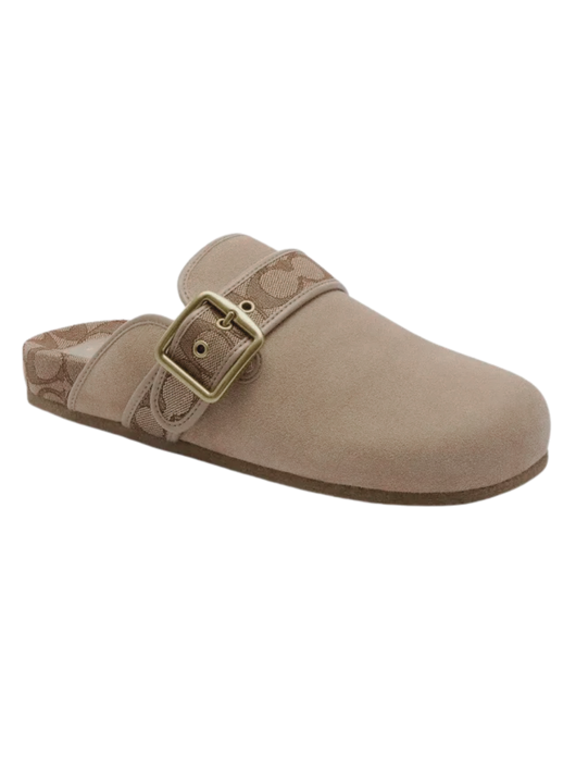 Coach Buckle Slippers