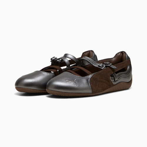 Speedcat Ballet Brown & Silver
