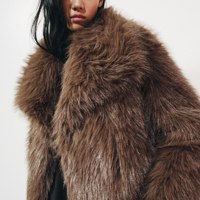 Faux Fur Coat
