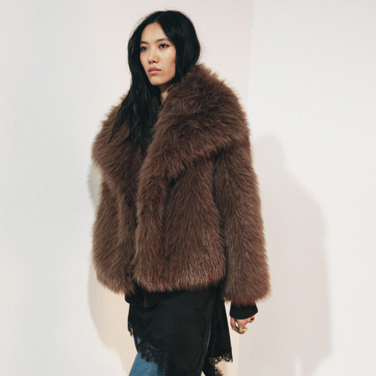 Faux Fur Coat