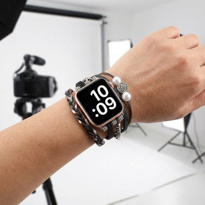 Aura Pearl Wrap Apple Watch Bracelet