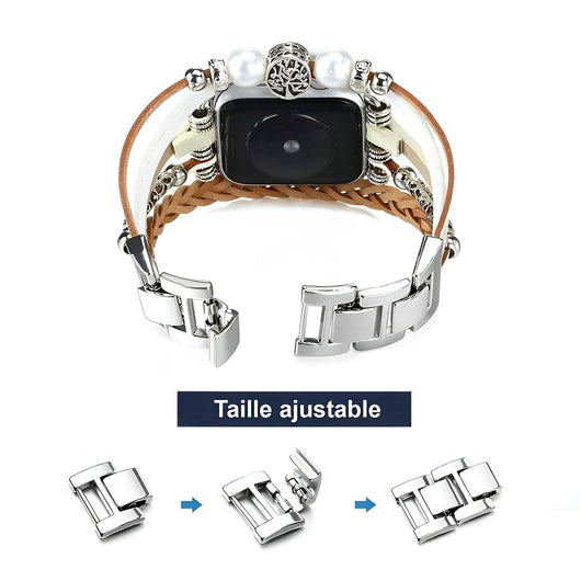 Aura Pearl Wrap Apple Watch Bracelet