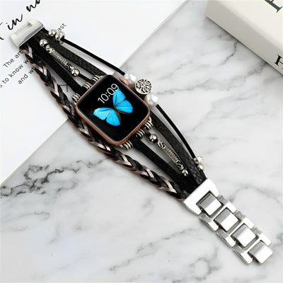 Aura Pearl Wrap Apple Watch Bracelet