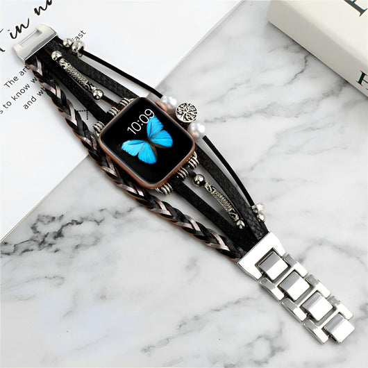 Aura Pearl Wrap Apple Watch Bracelet